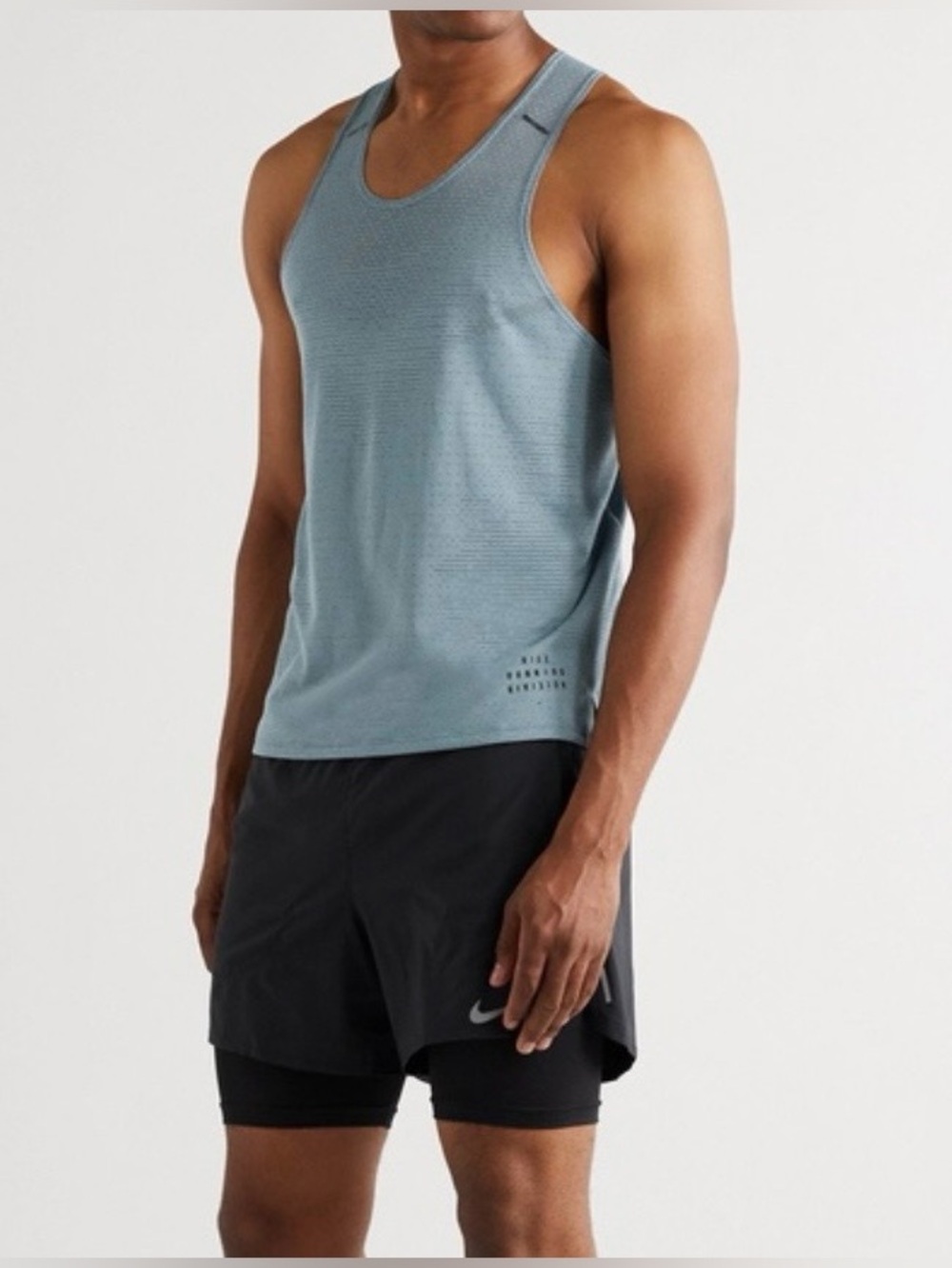 Nike Men’s Running Division Adapt Slim-Fit Perforated Dri-FIT Tank Top Size M